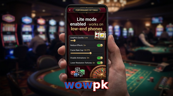Payment and PKR controls in Wowpk